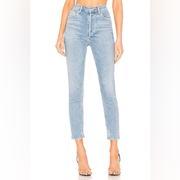 AGOLDE Nico High Rise Slim Fit Jeans - Picture 1 of 5